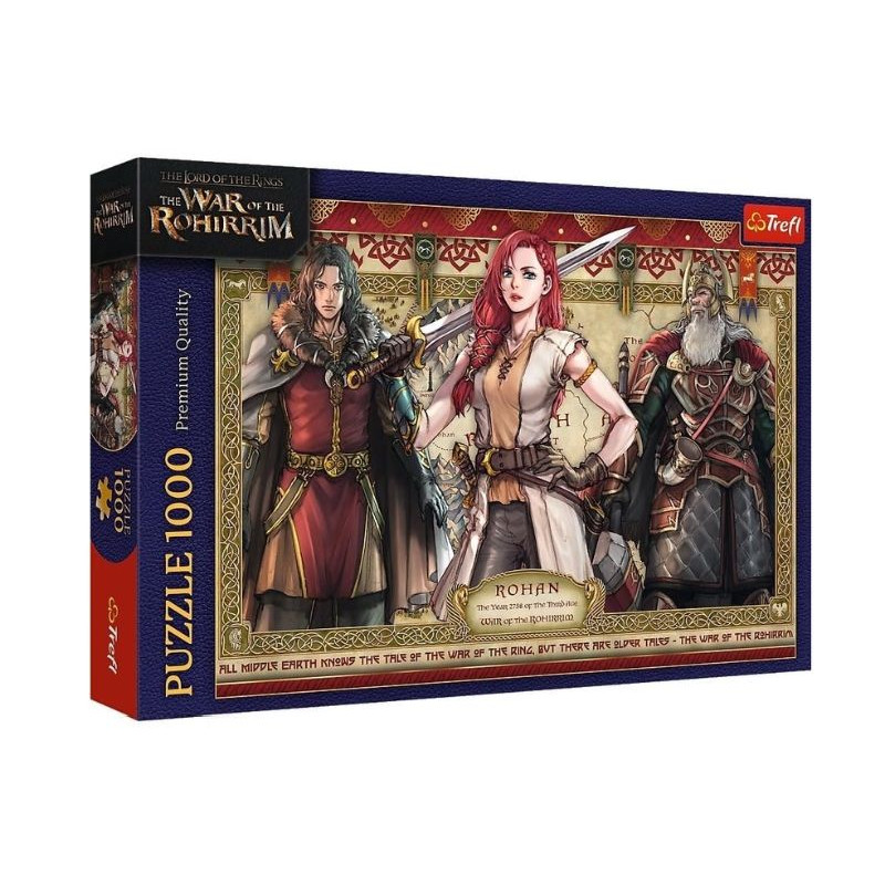 PUZZLE 1000 Władca Pierścieni Wojna Rohirrim 10937