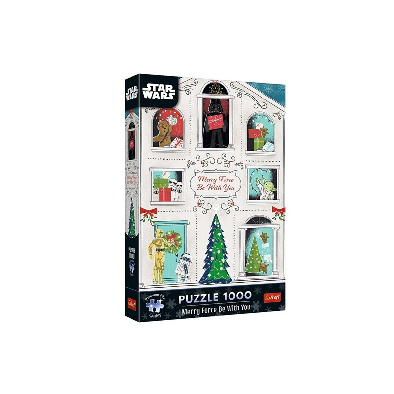 PUZZLE 1000 XMAS PremPlus NiechMocŚwiątBędz..12087