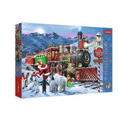 PUZZLE 1000 XMAS PremPlus Świąteczny pociąg 12097