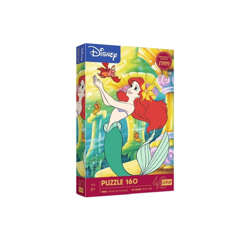 PUZZLE 160 40lecie Trefl-Mała Syrenka 40056