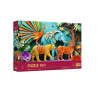 PUZZLE 160 40lecie Trefl PaperArt: Dżungla 40051
