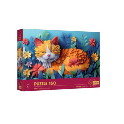 PUZZLE 160 40lecie Trefl PaperArt: Kotek 40049