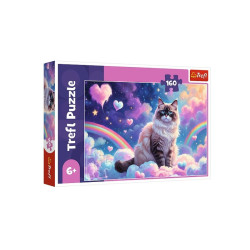 PUZZLE 160 Domowy kotek 13327