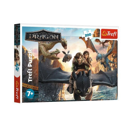 PUZZLE 200 Szczerbatek i przyjaciele 13348