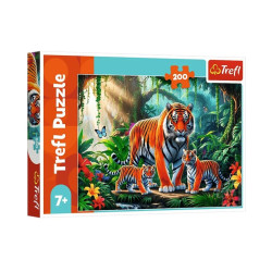 PUZZLE 200 Tygrysie zwyczaje 13330