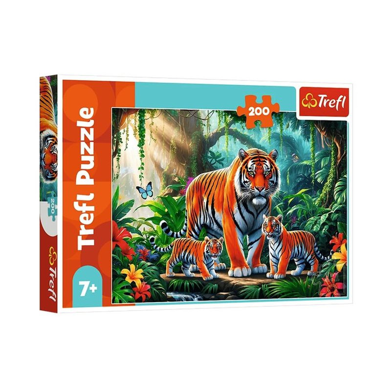 PUZZLE 200 Tygrysie zwyczaje 13330