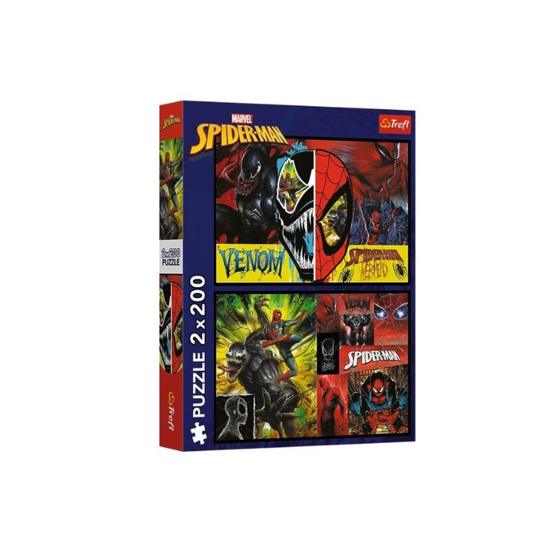 PUZZLE 2x200 Dzień i noc Spidermana 13314