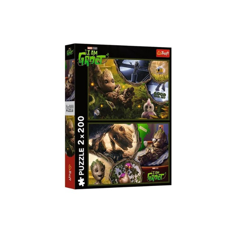PUZZLE 2x200 Ja jestem Groot/ Guardians 13315