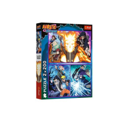 PUZZLE 2x200 Ninja z Wioski Ukrytego Liścia 13333