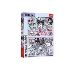 PUZZLE 2x200 Psoty Kuromi /Hello Kitty 13345
