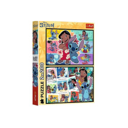 PUZZLE 2x200 Wesołe życie Stitcha /Disney 13334