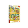 PUZZLE 2x24 Dzień w ogrodzie/Winnie the Pooh 34436