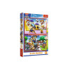 PUZZLE 2x24 Psi dzień zabaw /Psi Patrol 34434