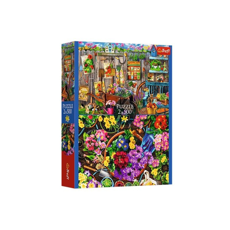 PUZZLE 2x500 Prace w ogrodzie 37529