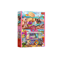 PUZZLE 2x500 Wakacyjny czas 37533