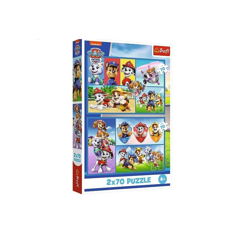 PUZZLE 2x70 Psi Patrol rządzi 34441