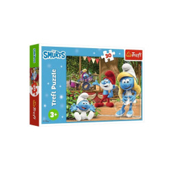 PUZZLE 30 Smerfetka i Smerfy 18312