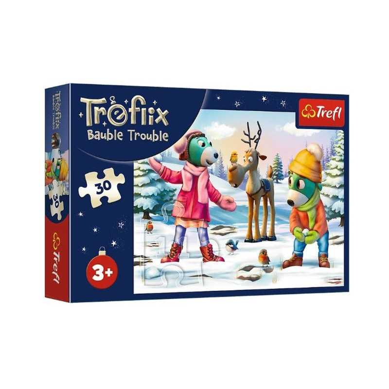 PUZZLE 30 Świąteczny czas Treflików 18313