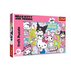 PUZZLE 300 Szalone trio? / Hello Kitty 23039