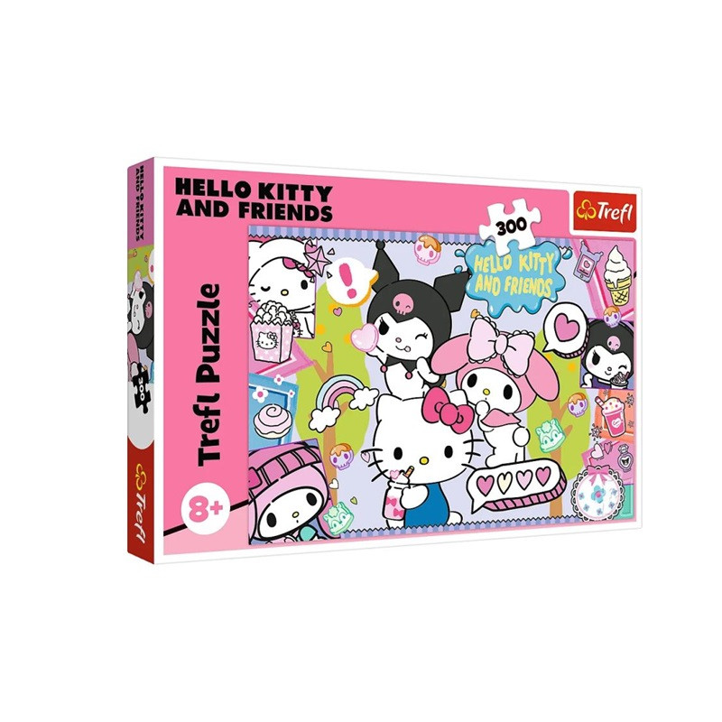 PUZZLE 300 Szalone trio? / Hello Kitty 23039