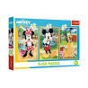 PUZZLE 3x50 Myszki na wakacjach /Disney 34881
