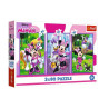 PUZZLE 3x80 Minnie i przyjaciele /Disney 34889