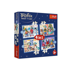 PUZZLE 4w1 U Treflików pada 34657