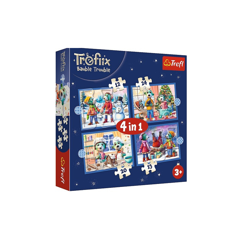 PUZZLE 4w1 U Treflików pada 34657