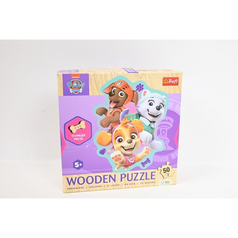 PUZZLE 50 DrewnKontur Wesoła gromadka piesk..20258