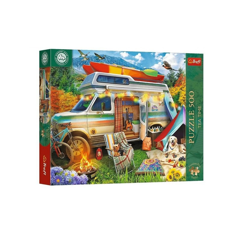 PUZZLE 500 PremPlus TeaTime Kamper 37611