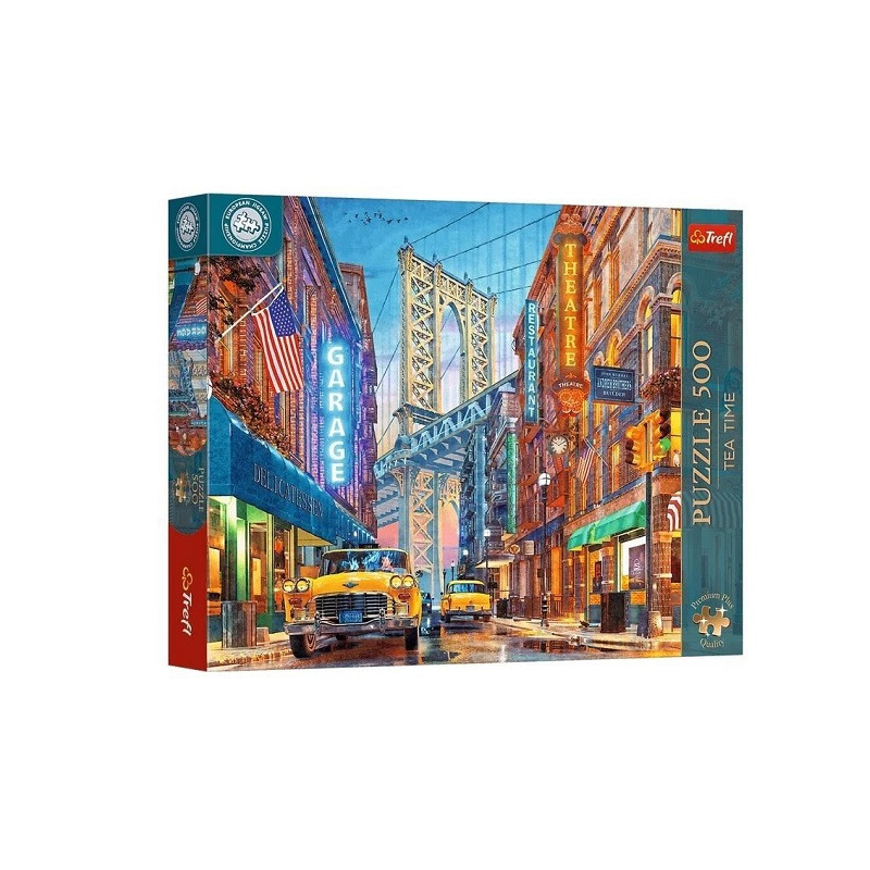 PUZZLE 500 PremPlus TeaTime Widok na Manhat..37613