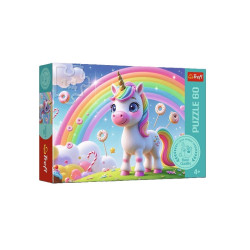 PUZZLE 60 Cukierkowy świat / Rodz.Treflików 17416