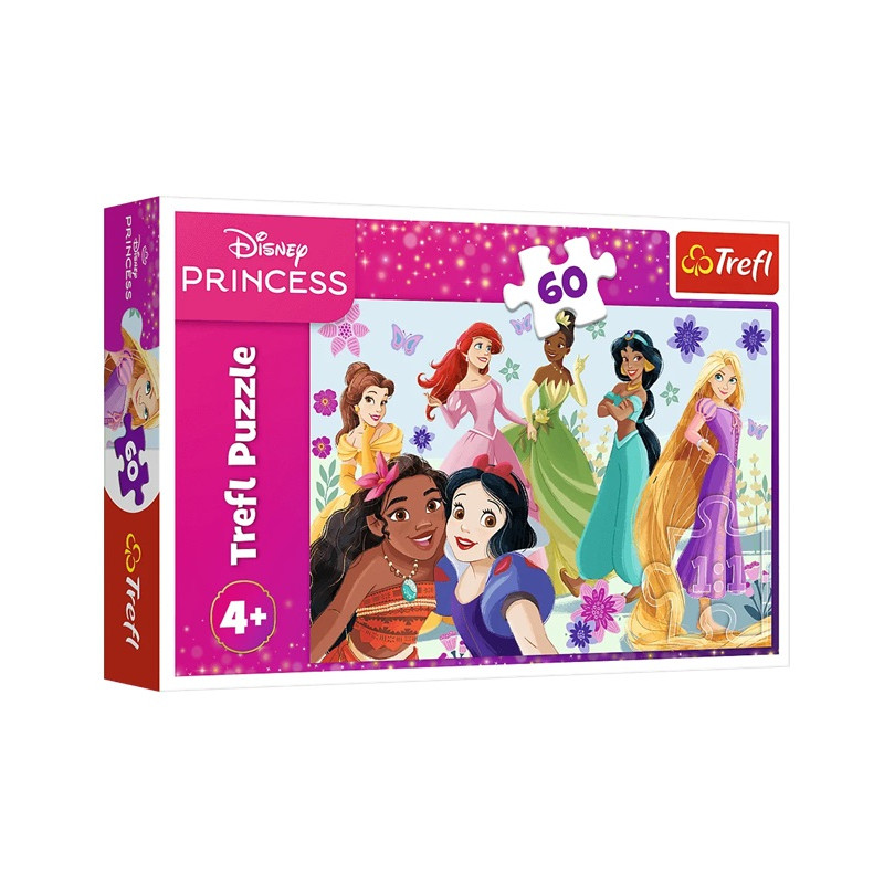 PUZZLE 60 Księżniczki w akcji / Princess 17409