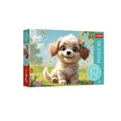 PUZZLE 60 Szczeniaczkiem być!/Rodz.Treflików 17408