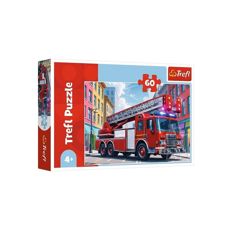 PUZZLE 60 Wóz strażacki 17405
