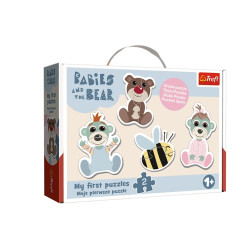 PUZZLE Baby Classic Przyjacielskie Bobaski 36139