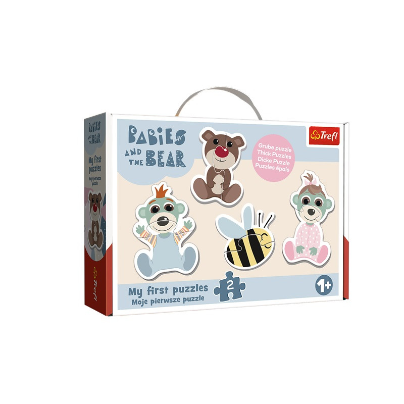 PUZZLE Baby Classic Przyjacielskie Bobaski 36139