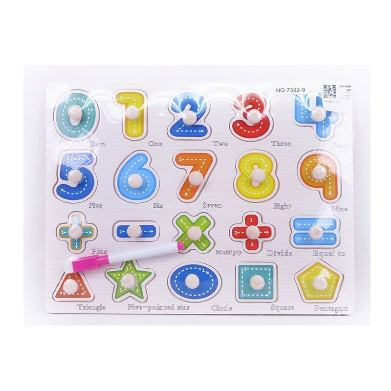 Puzzle drewniane ceferki CK010245 91971