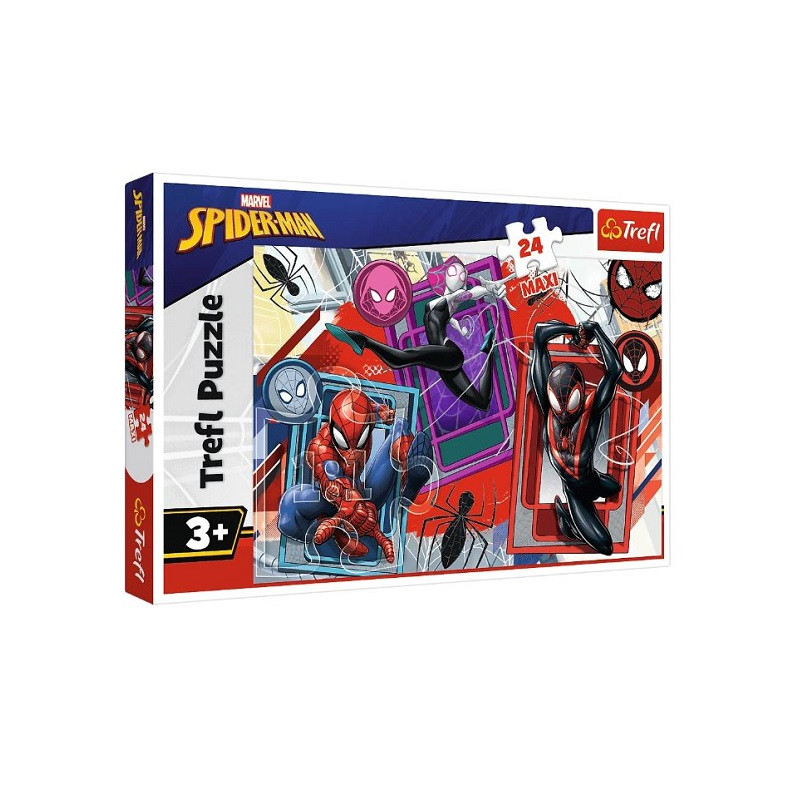 PUZZLE 24 Maxi Pajęcze zmysły /Disney Marvel 14366