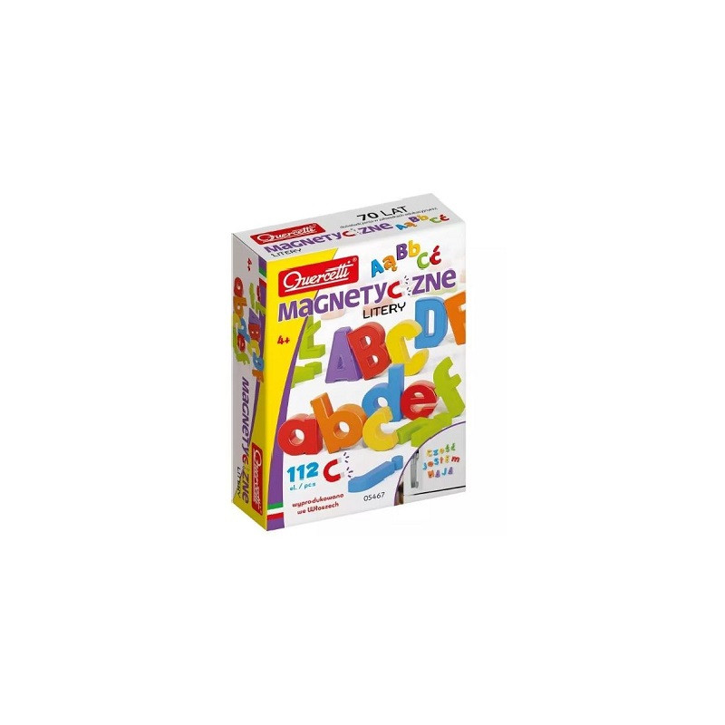 Quercetti magnetyczne litery 54673