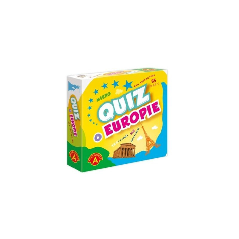 GRA QUIZ O EUROPIE KIESZONKOWY ALEXANDER