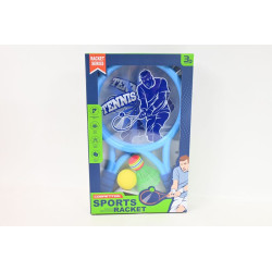 Rakietki 39cm piłka lotka 2kol H13408 40364