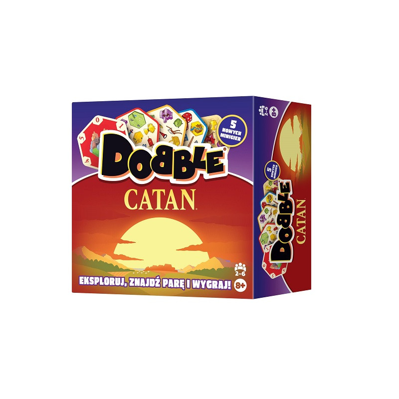 Rebel gra Dobble Catan Clutch box 33827