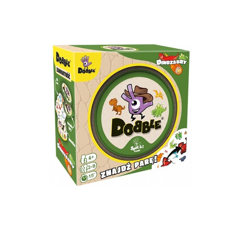 Rebel gra Dobble Dinozaury