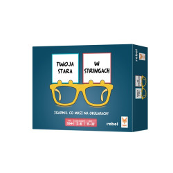 Rebel gra Twoja Stara w stringach 90583