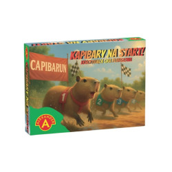 Rodzinna gra planszowa - Kapibary na start 31591