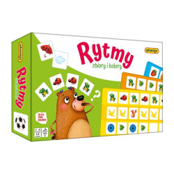 Rytmy zbiory i kolory - zestaw edukacyjny 07967