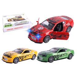 Samochód metal.1:32 napęd św/dźw 09794