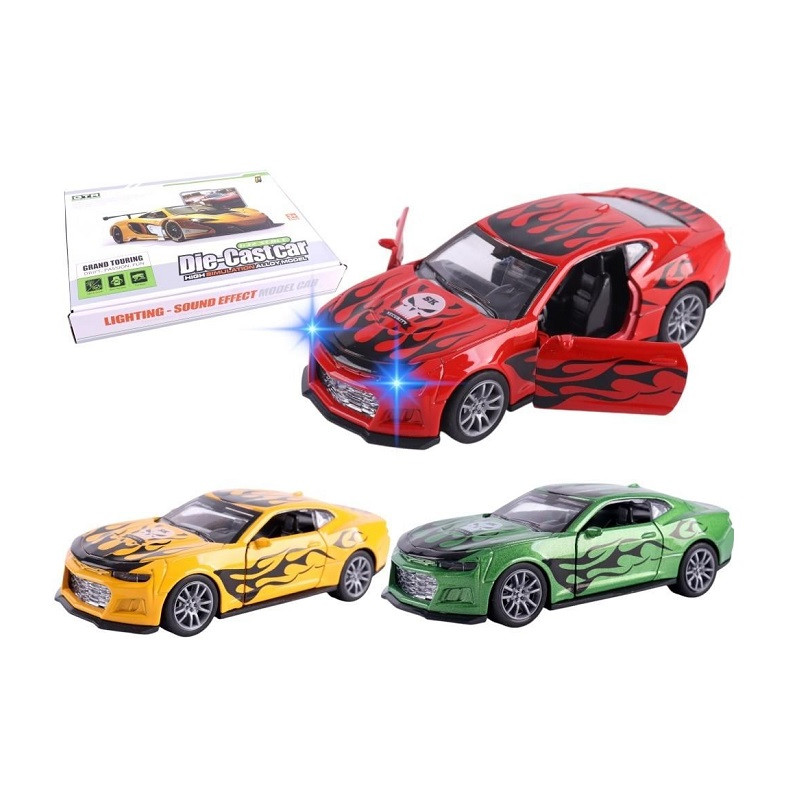 Samochód metal.1:32 napęd św/dźw 09794