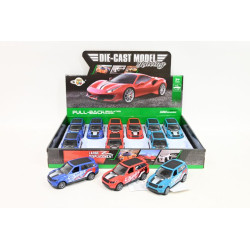 Samochód metal.1:32 napęd teren.No.2 09787